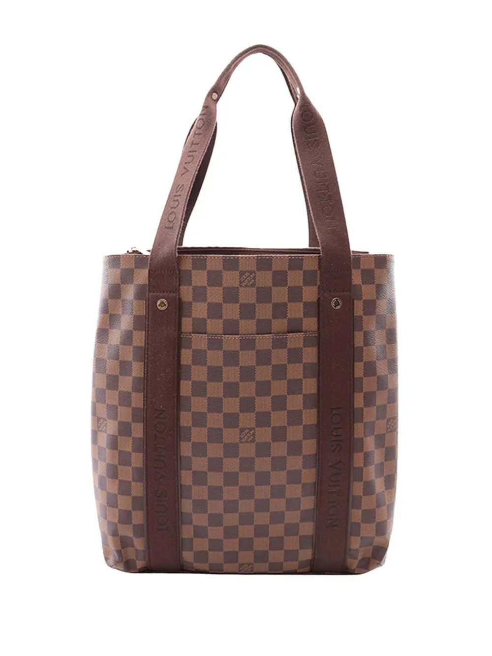 2008 Damier Ebene Cabas Beaubourg tote bag