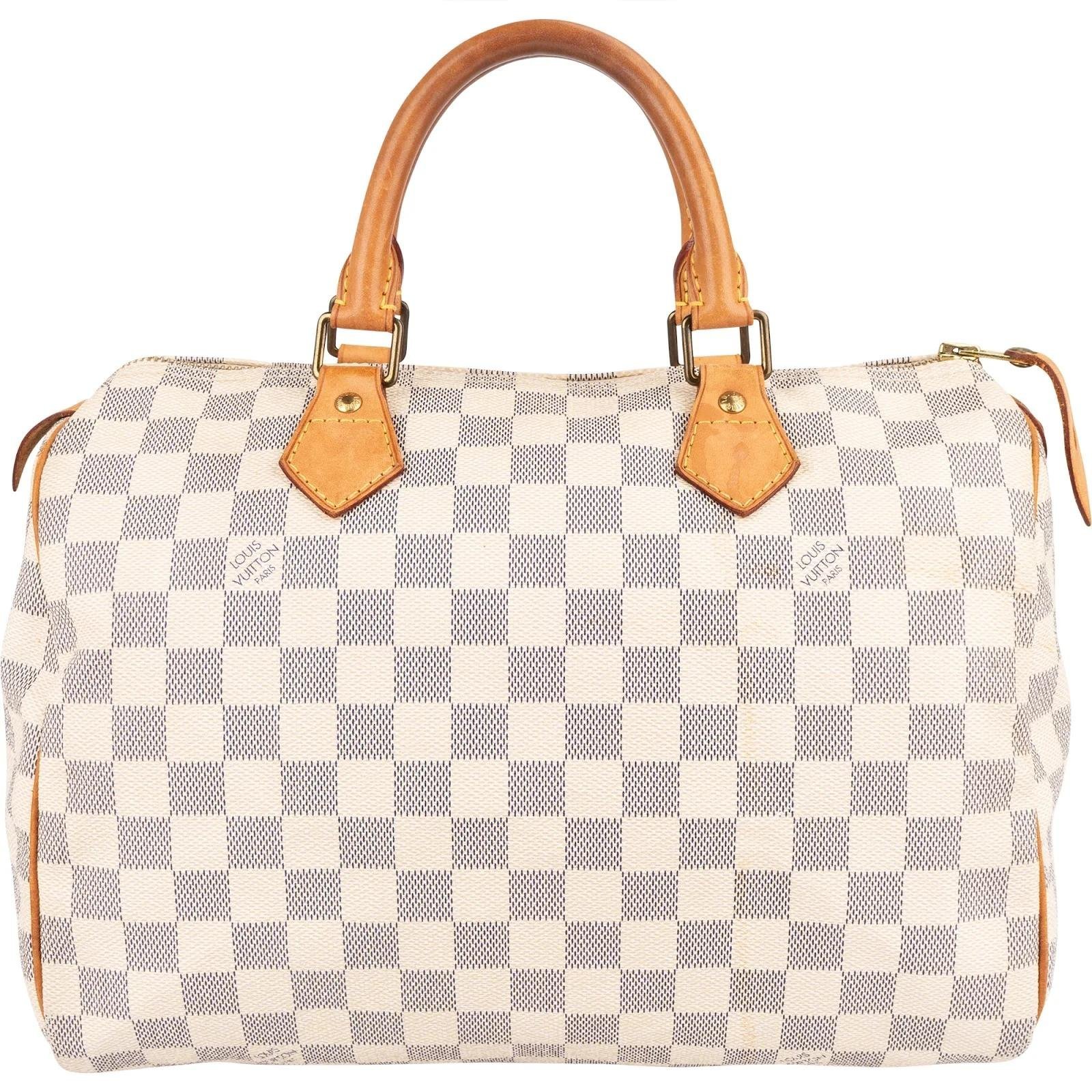 Speedy leather handbag