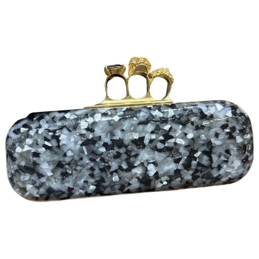 Alexander McQueen Knuckle clutch bag