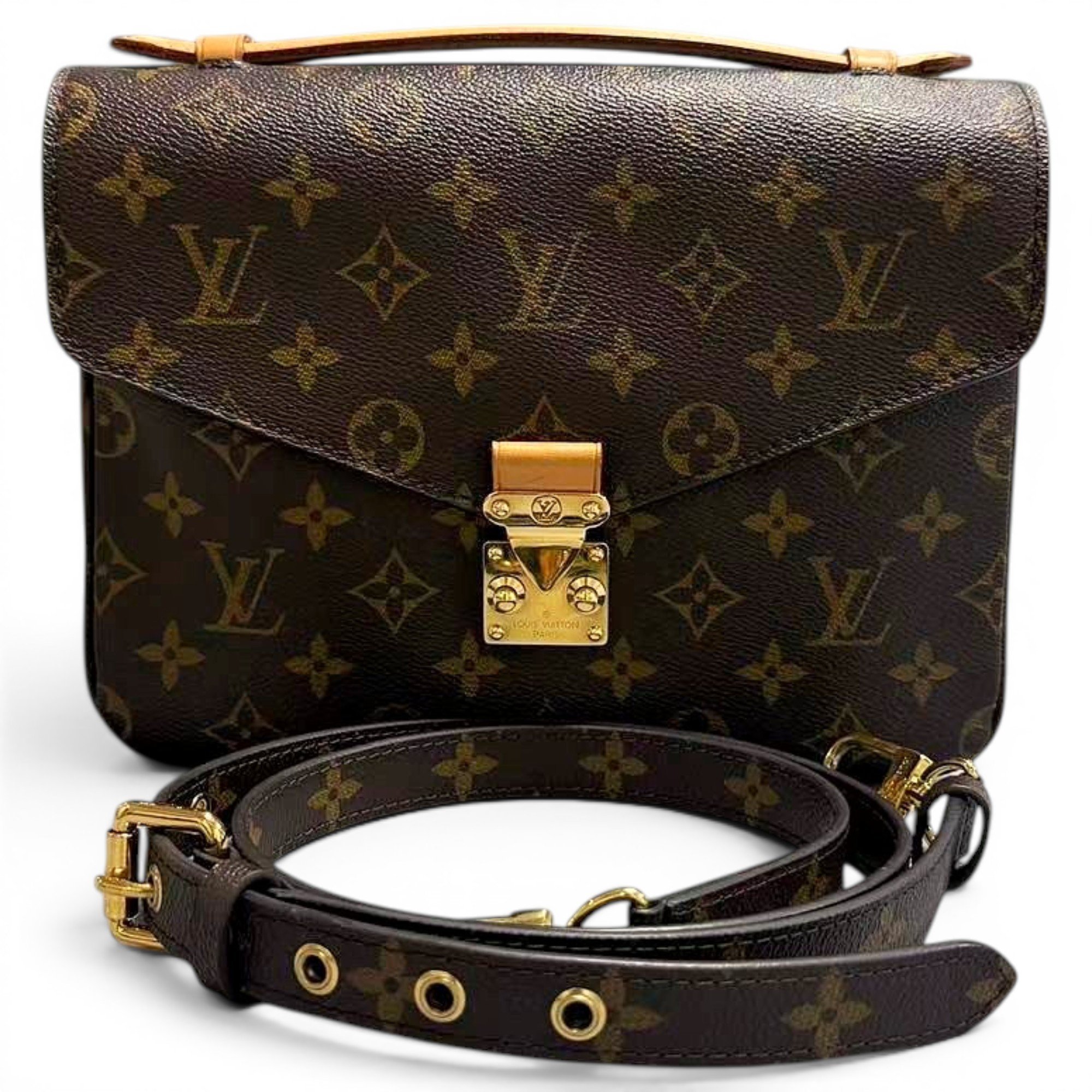 Metis leather crossbody bag