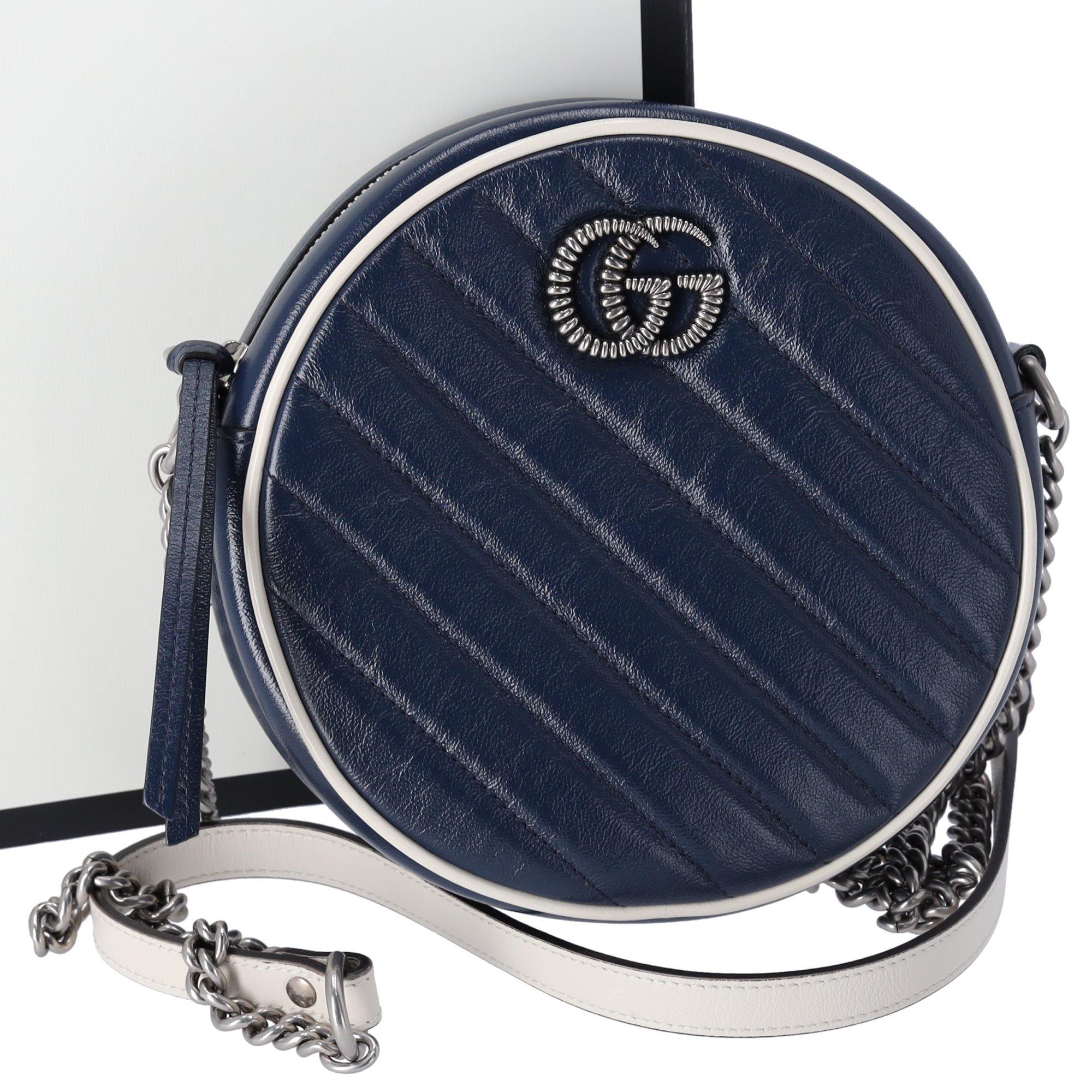 Leather crossbody bag