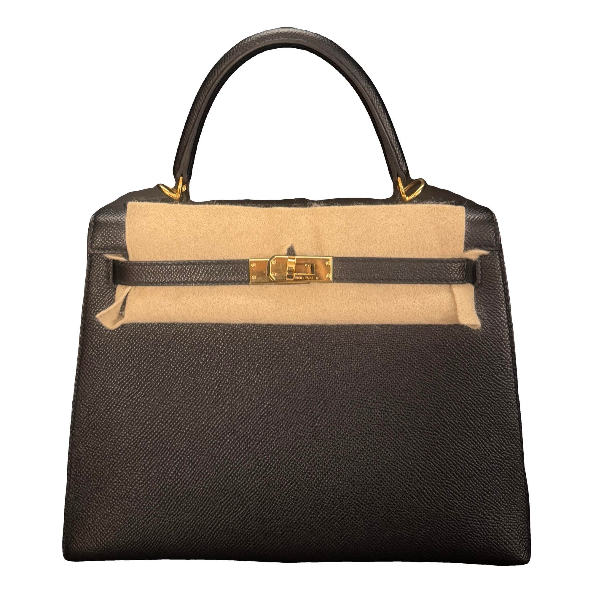 Kelly 25 leather handbag