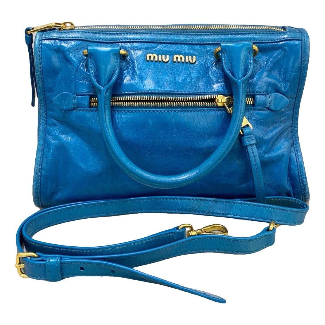 Leather handbag