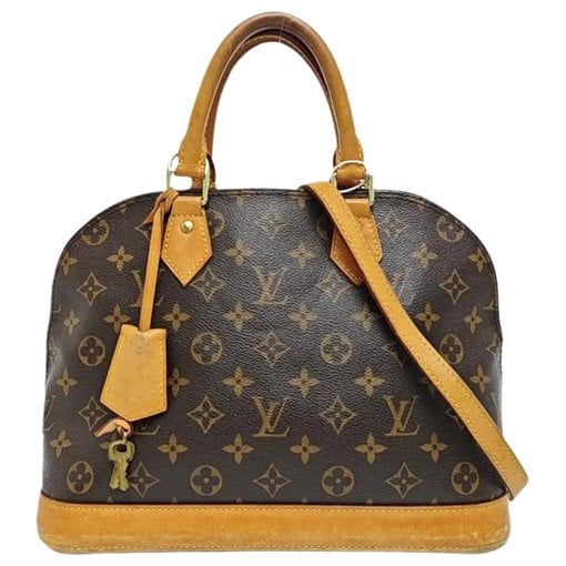 Alma leather handbag
