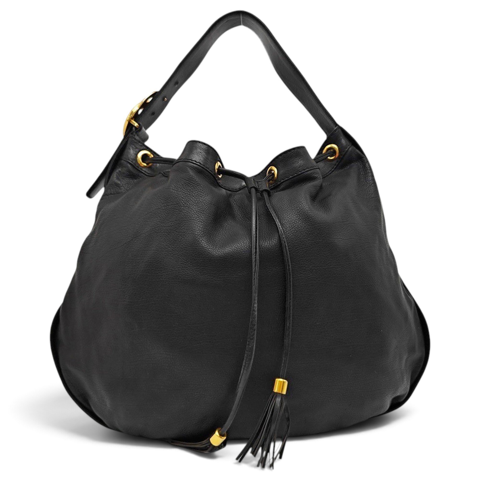 Leather handbag