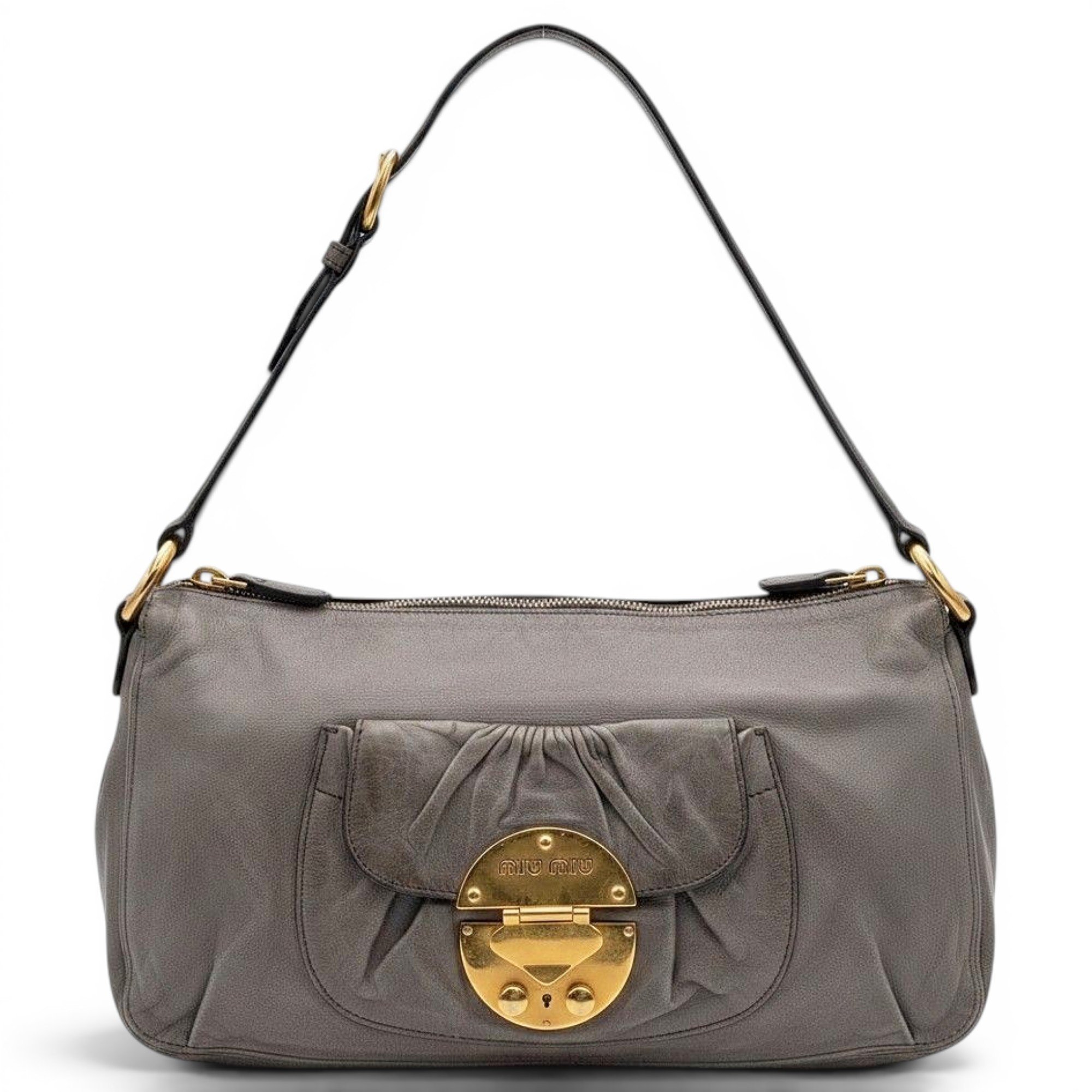 Leather handbag