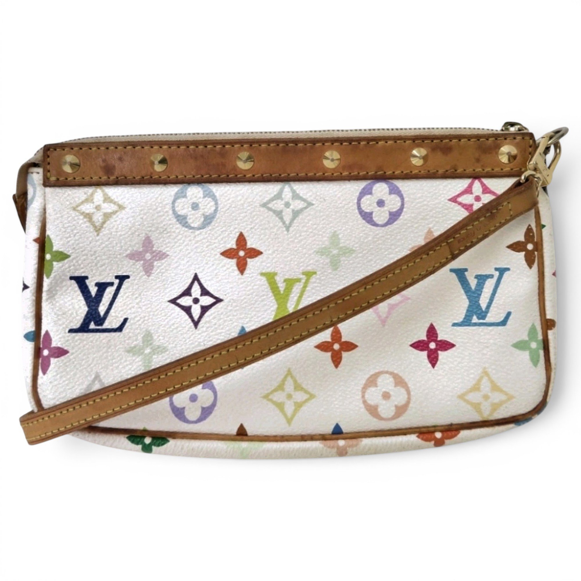 Louis Vuitton Pochette Accessoire leather handbag