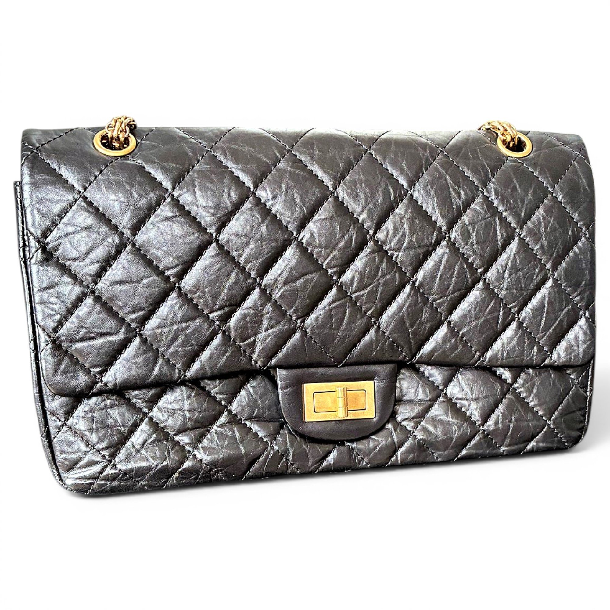 2.55 leather handbag