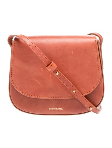 Mansur Gavriel Leather Crossbody Bag