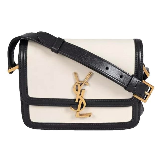 Solférino leather handbag