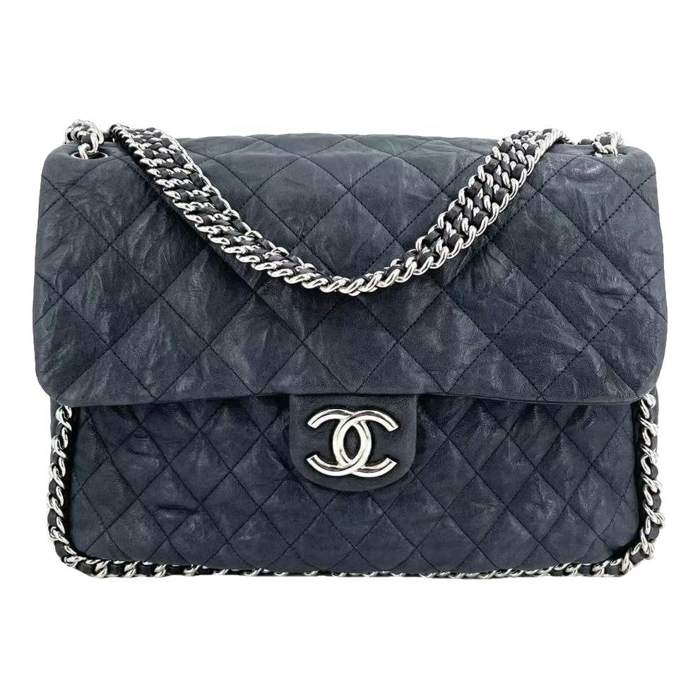 Chain Around leather handbag
