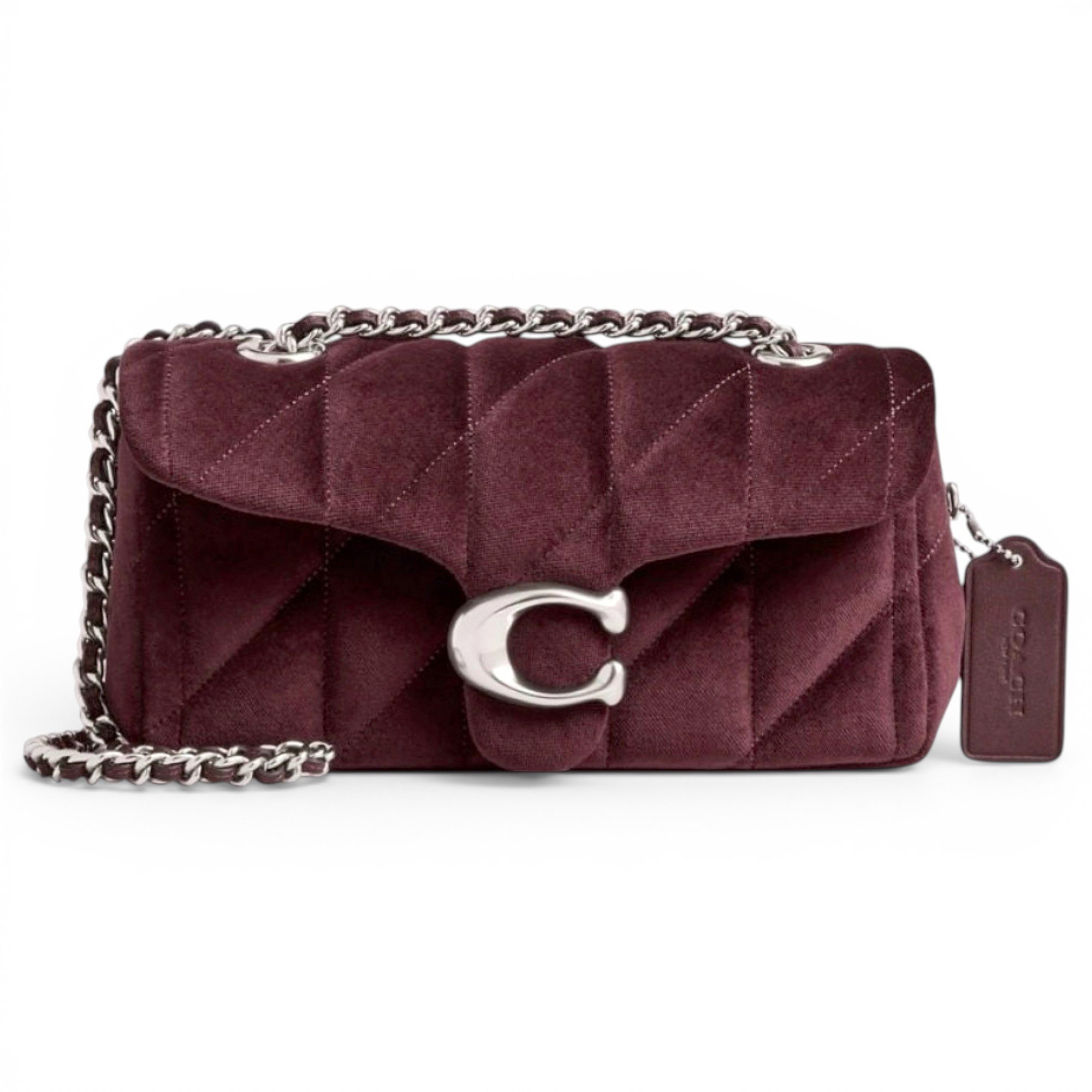 Tabby velvet handbag