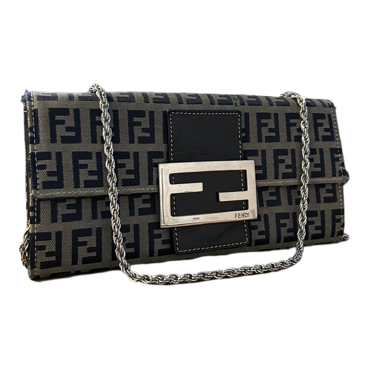 Fendi Baguette cloth crossbody bag