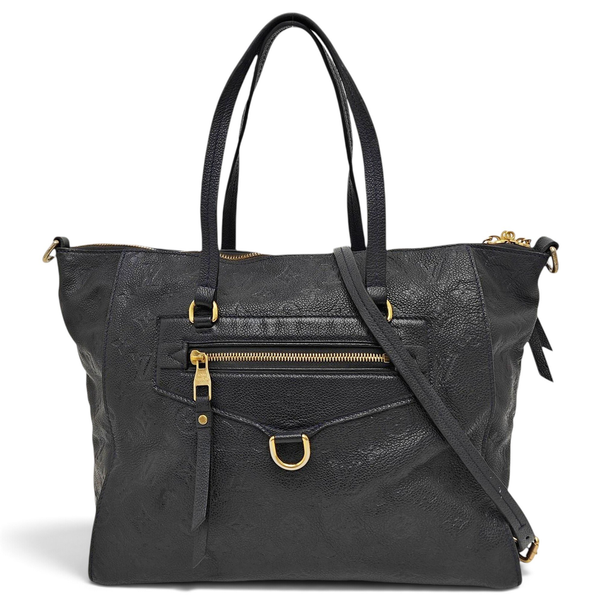 Lumineuse leather handbag