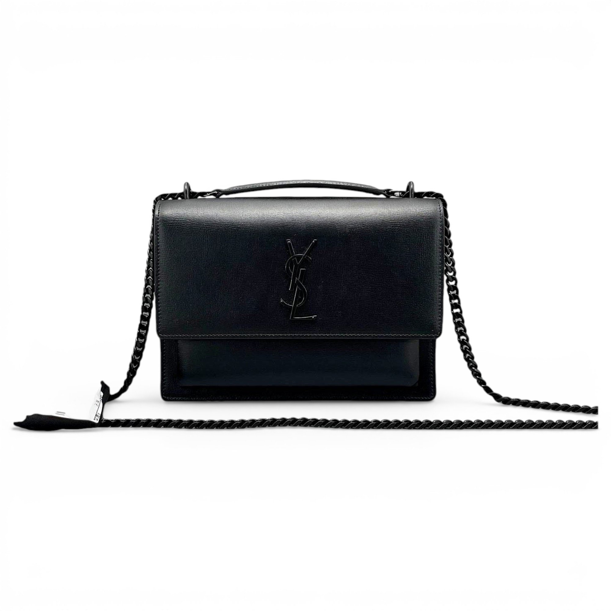 Sunset leather handbag