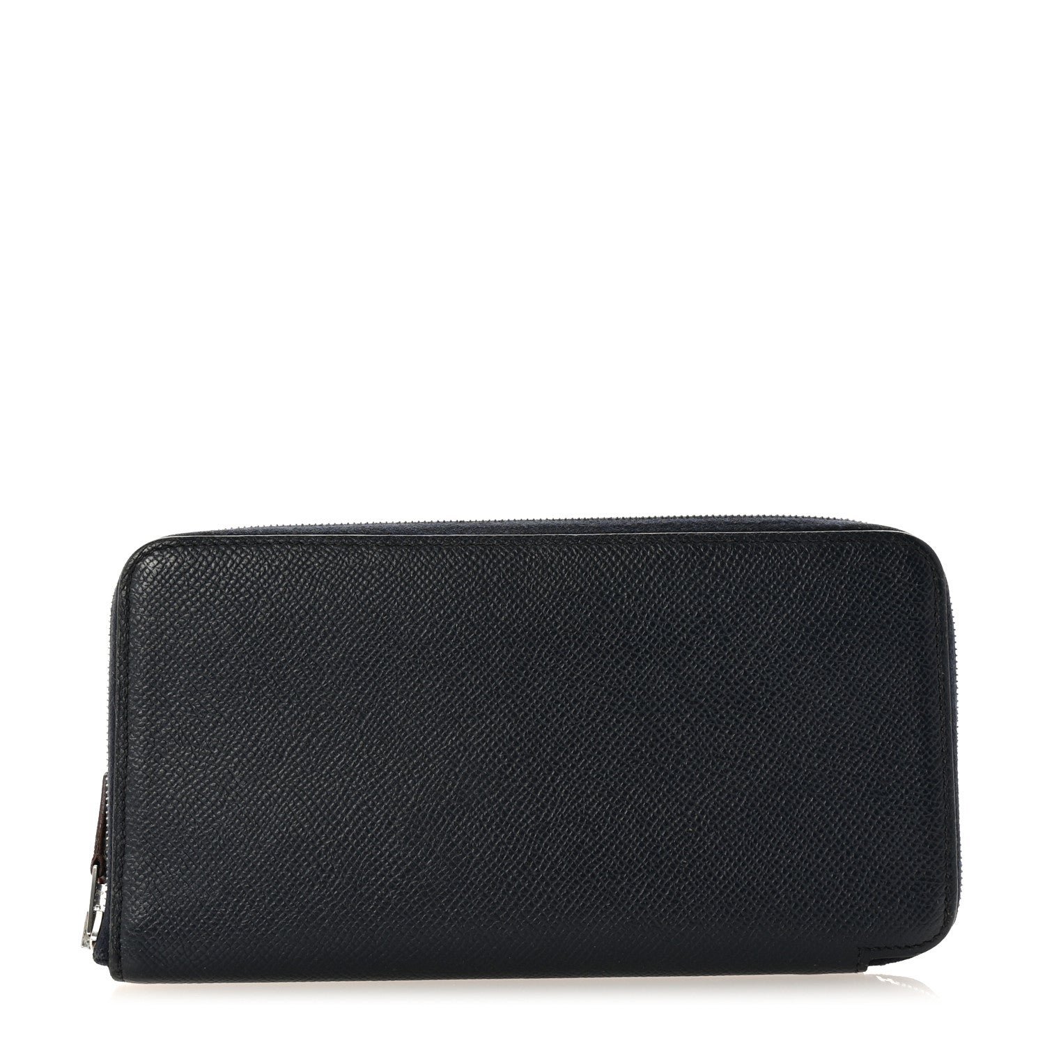 Hermes Epsom Silk'In Wallet Bleu Indigo Rouge De Coeur
