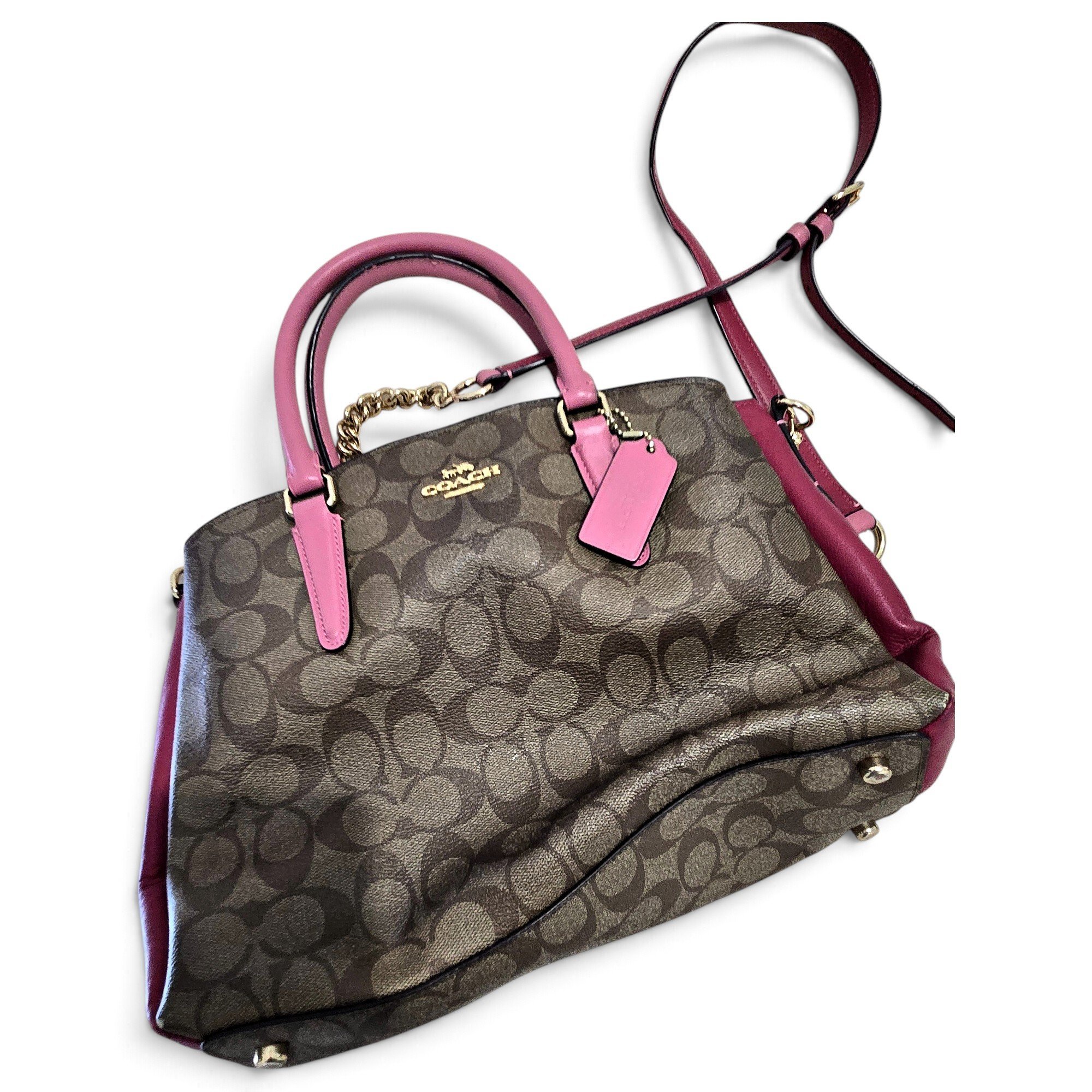 Leather crossbody bag