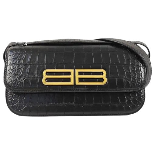Leather crossbody bag