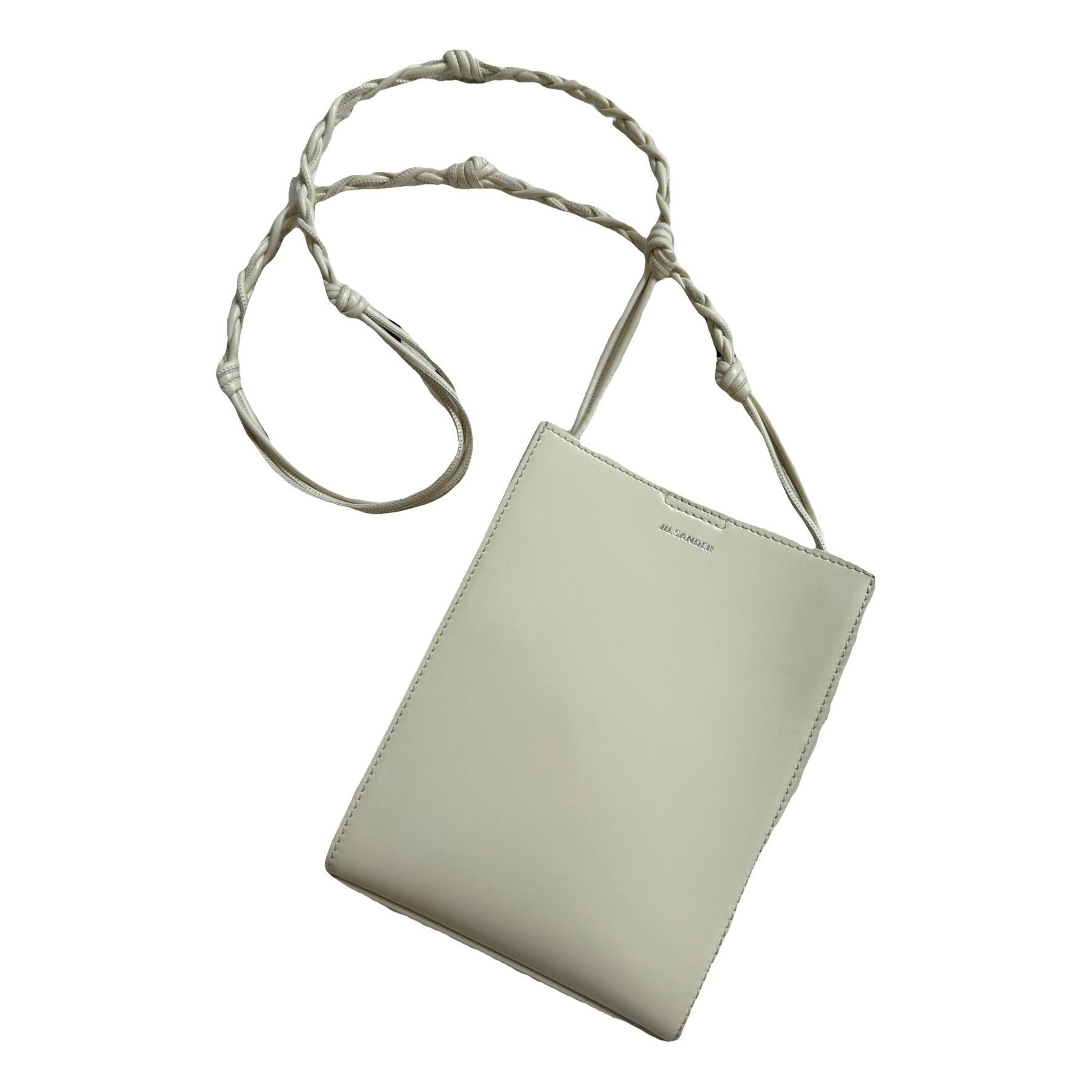 Tangle leather crossbody bag