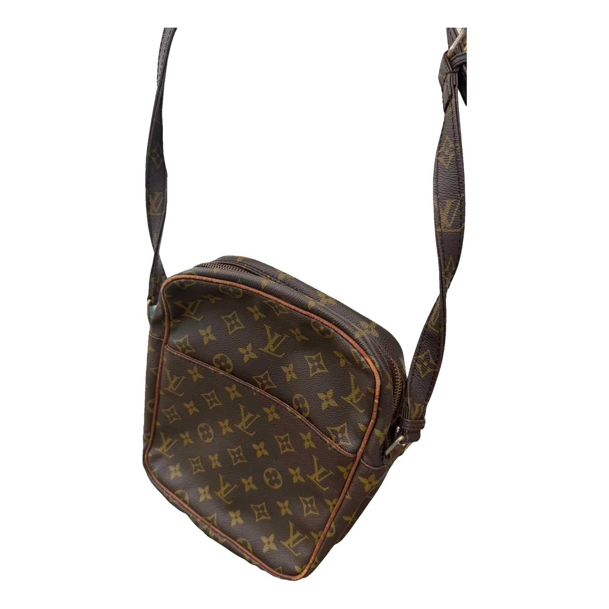 Danube leather crossbody bag