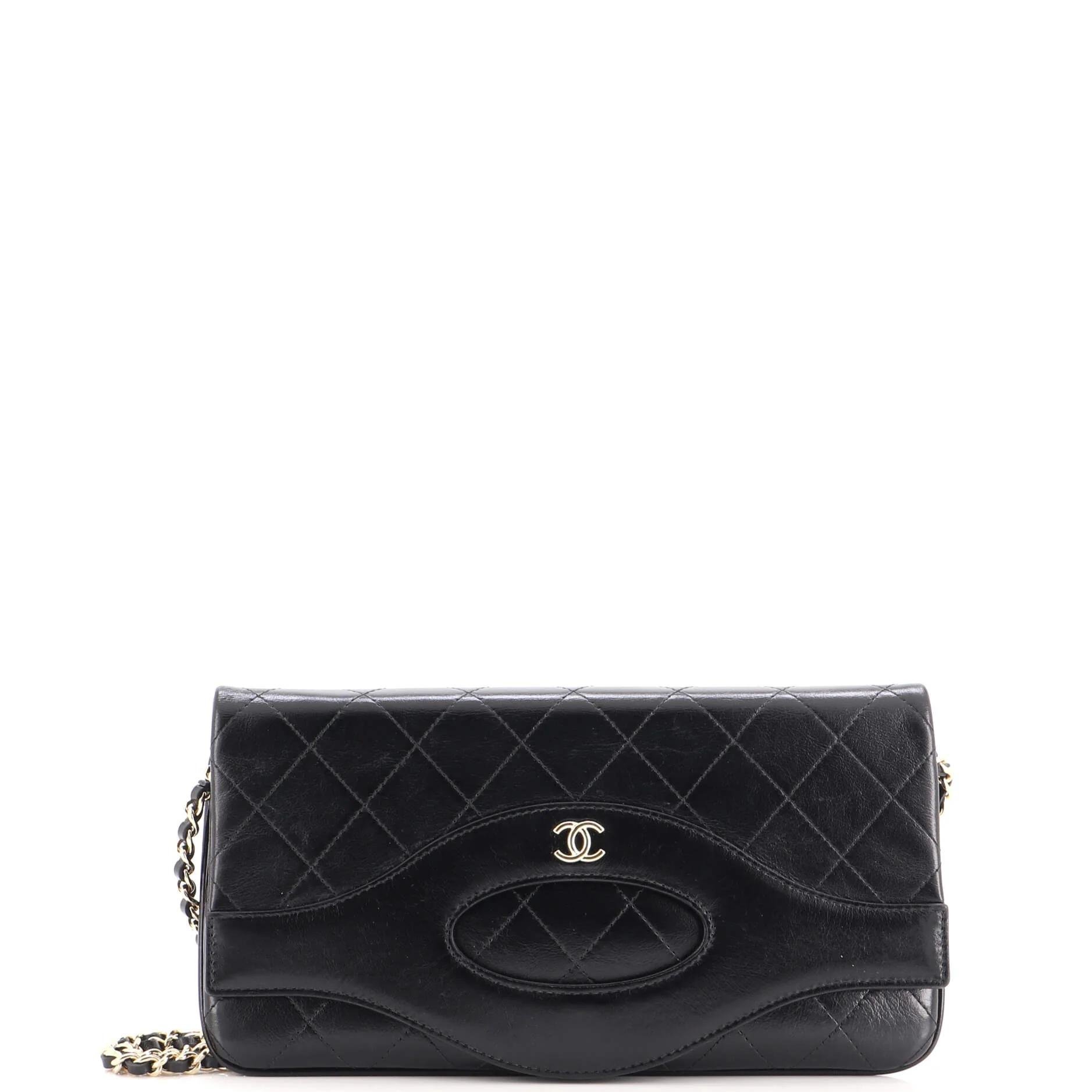 Chanel 31 leather clutch bag