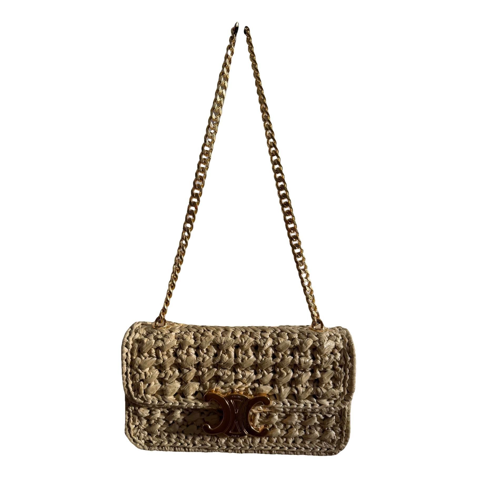 Triomphe chain crossbody bag