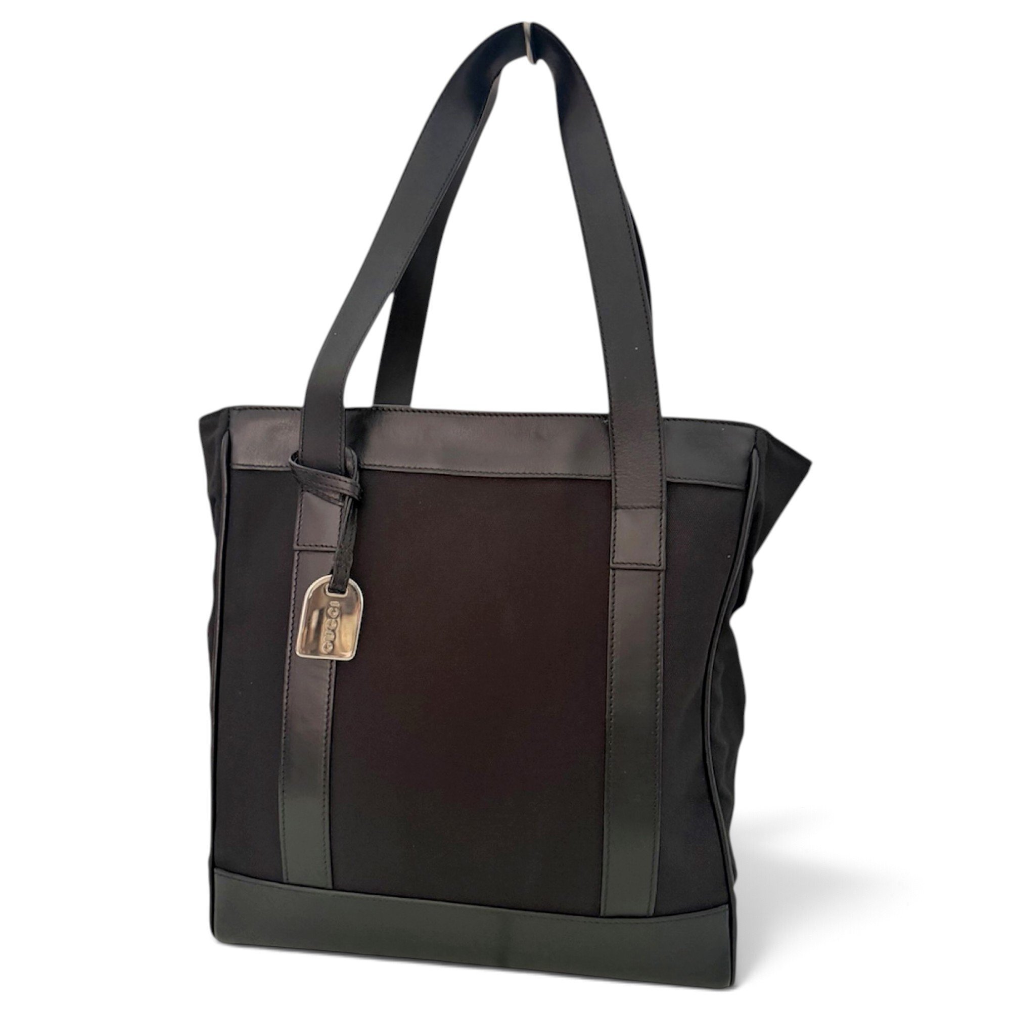 Leather tote