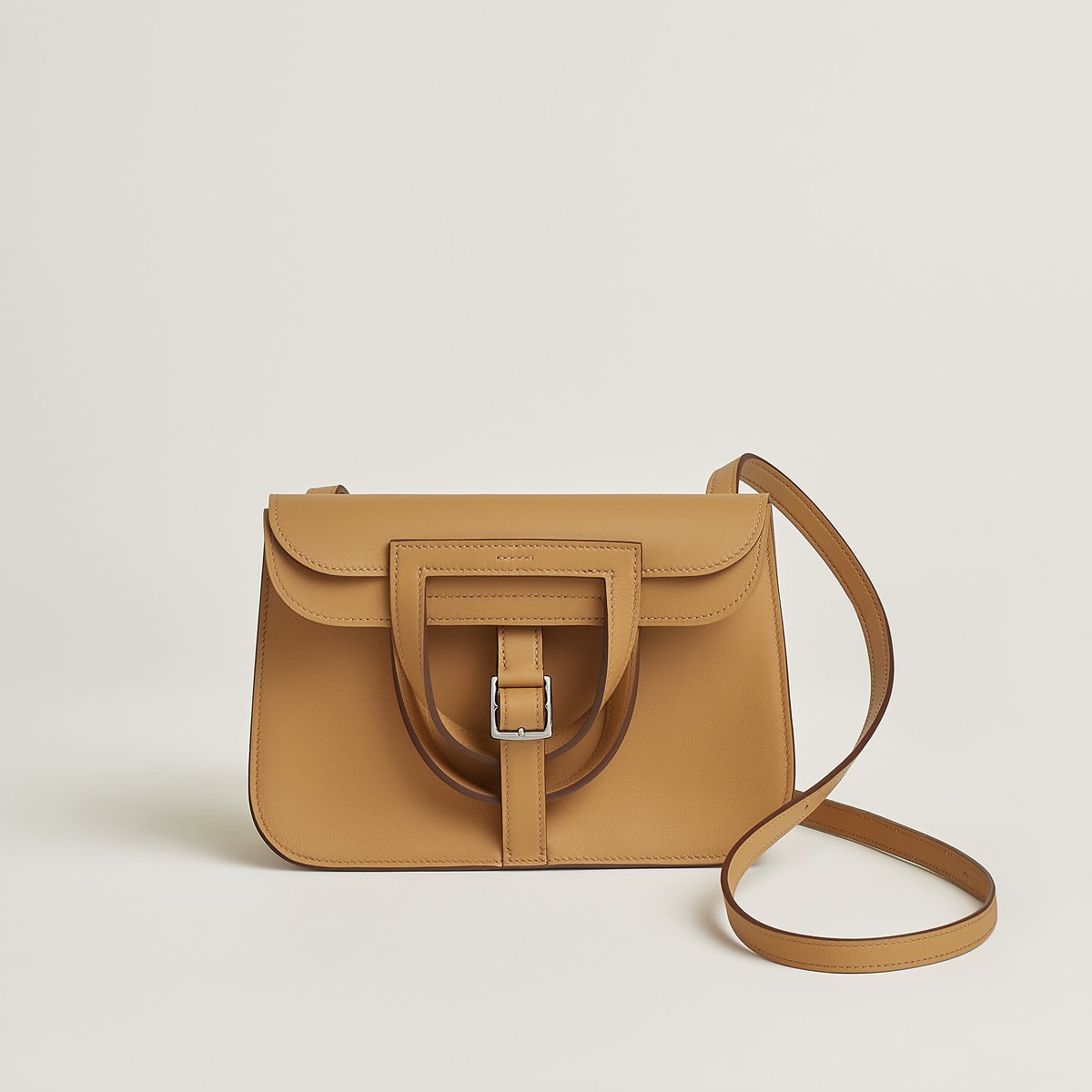 Hermès Halzan in Biscuit