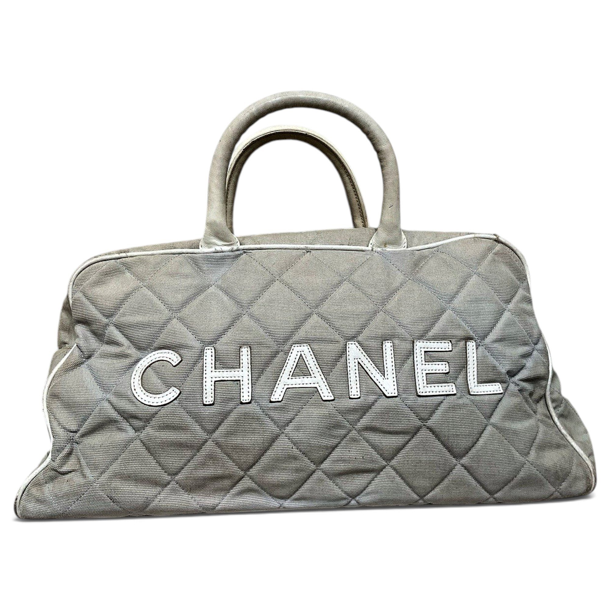 Paris-Biarritz cloth bowling bag