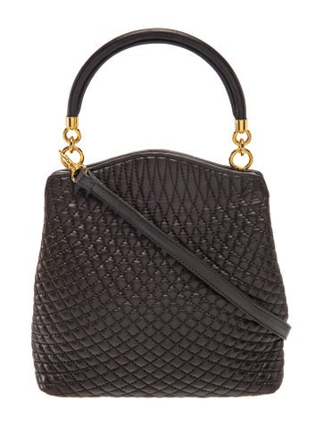 Leather Top Handle Bag