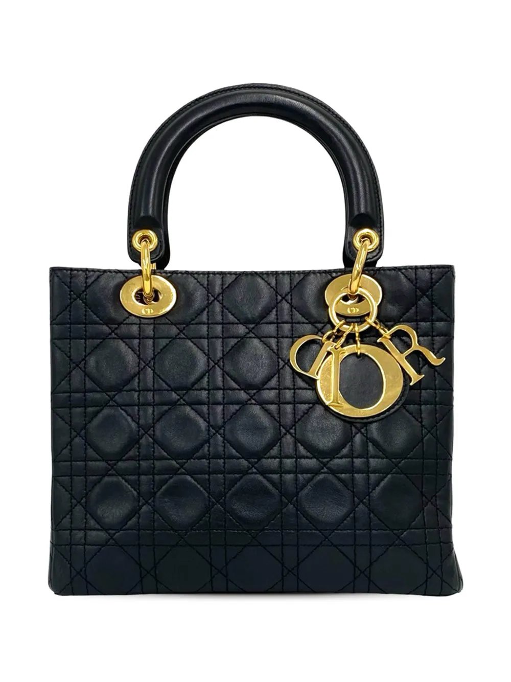 2010-2026 Medium Calfskin Cannage Lady Dior handbag