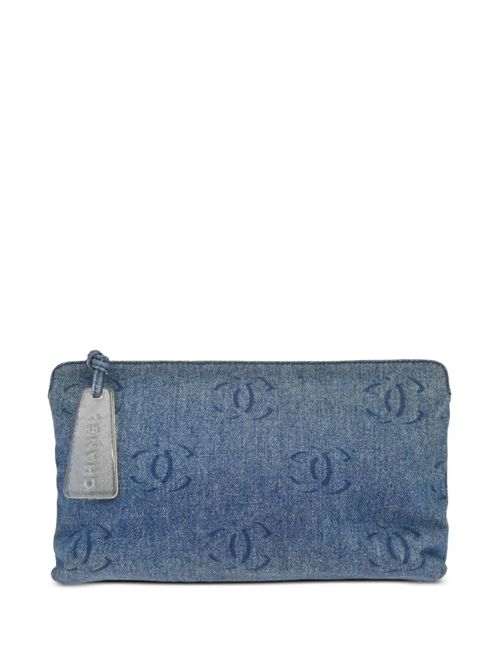 2002 CC denim clutch bag