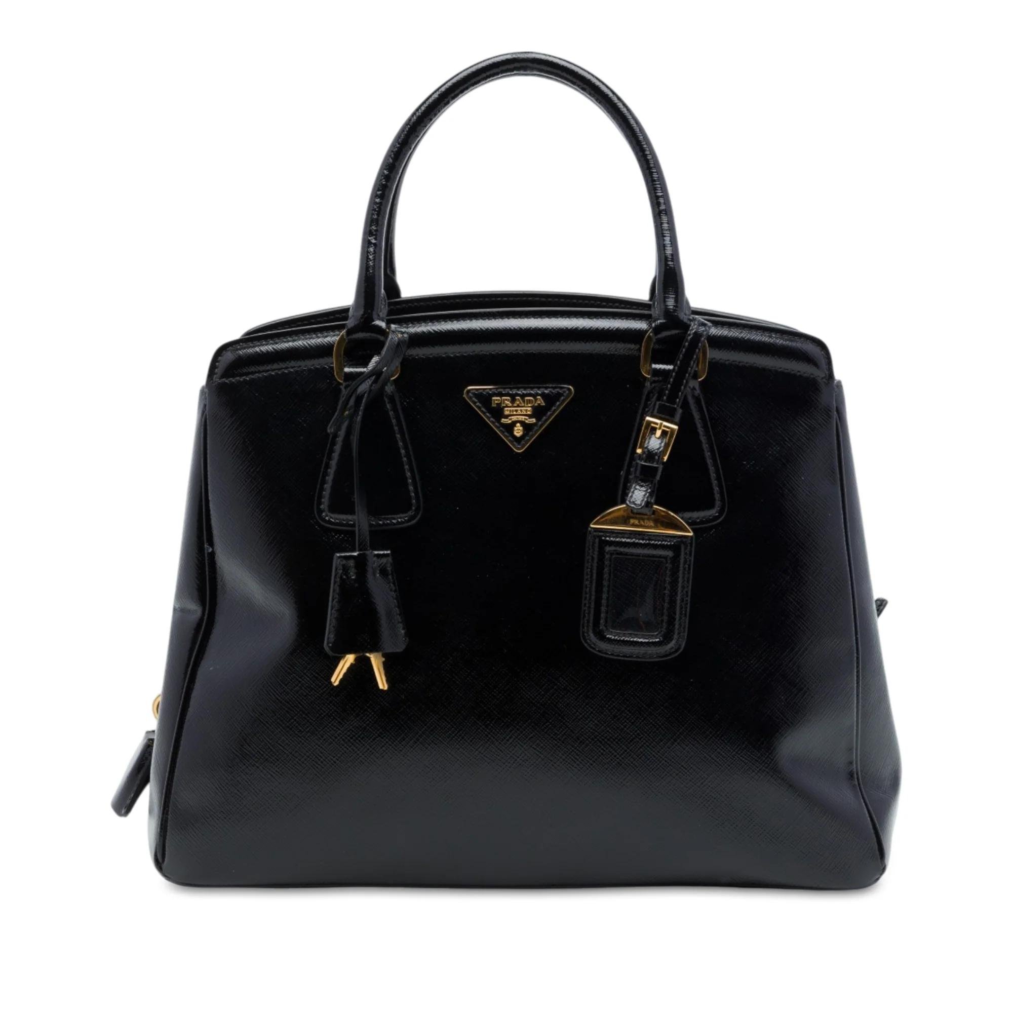 Leather tote