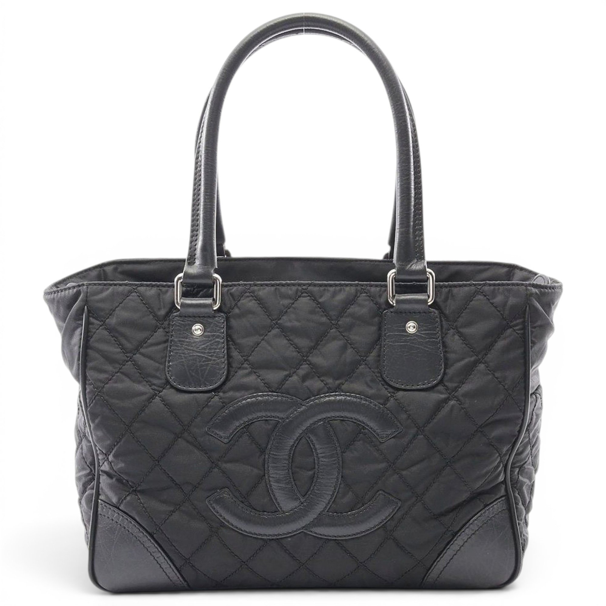 Leather tote