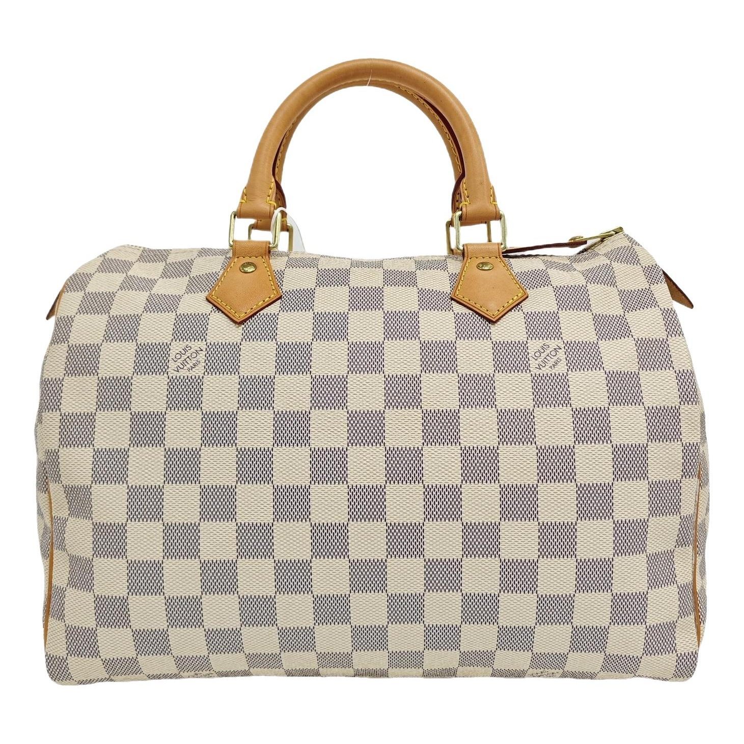 Nano Speedy / Mini HL leather handbag
