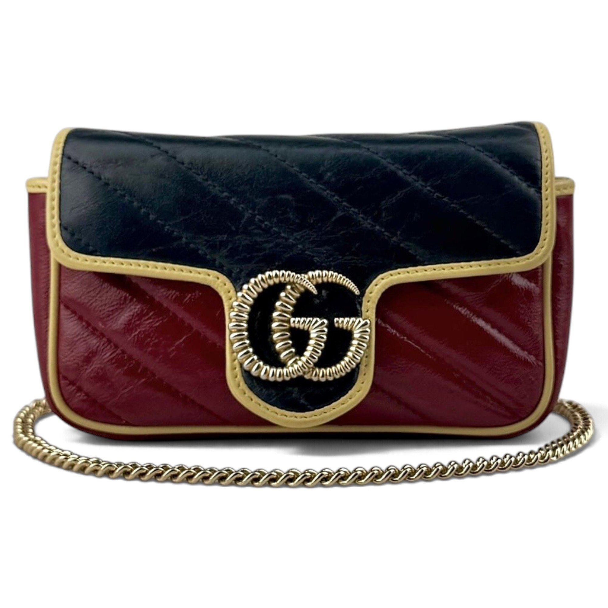 GG Marmont Flap leather crossbody bag