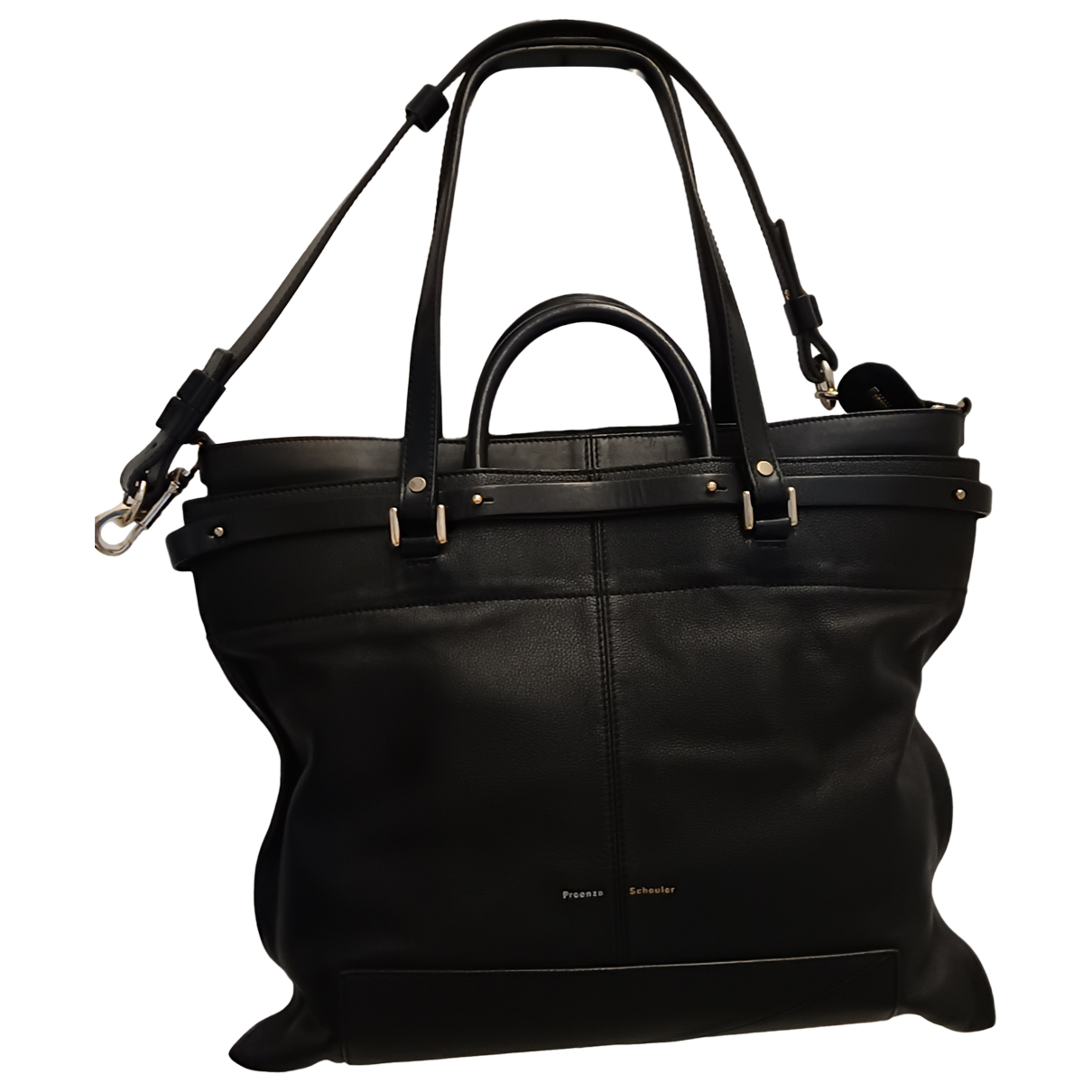 Proenza Schouler Elaphe leather tote