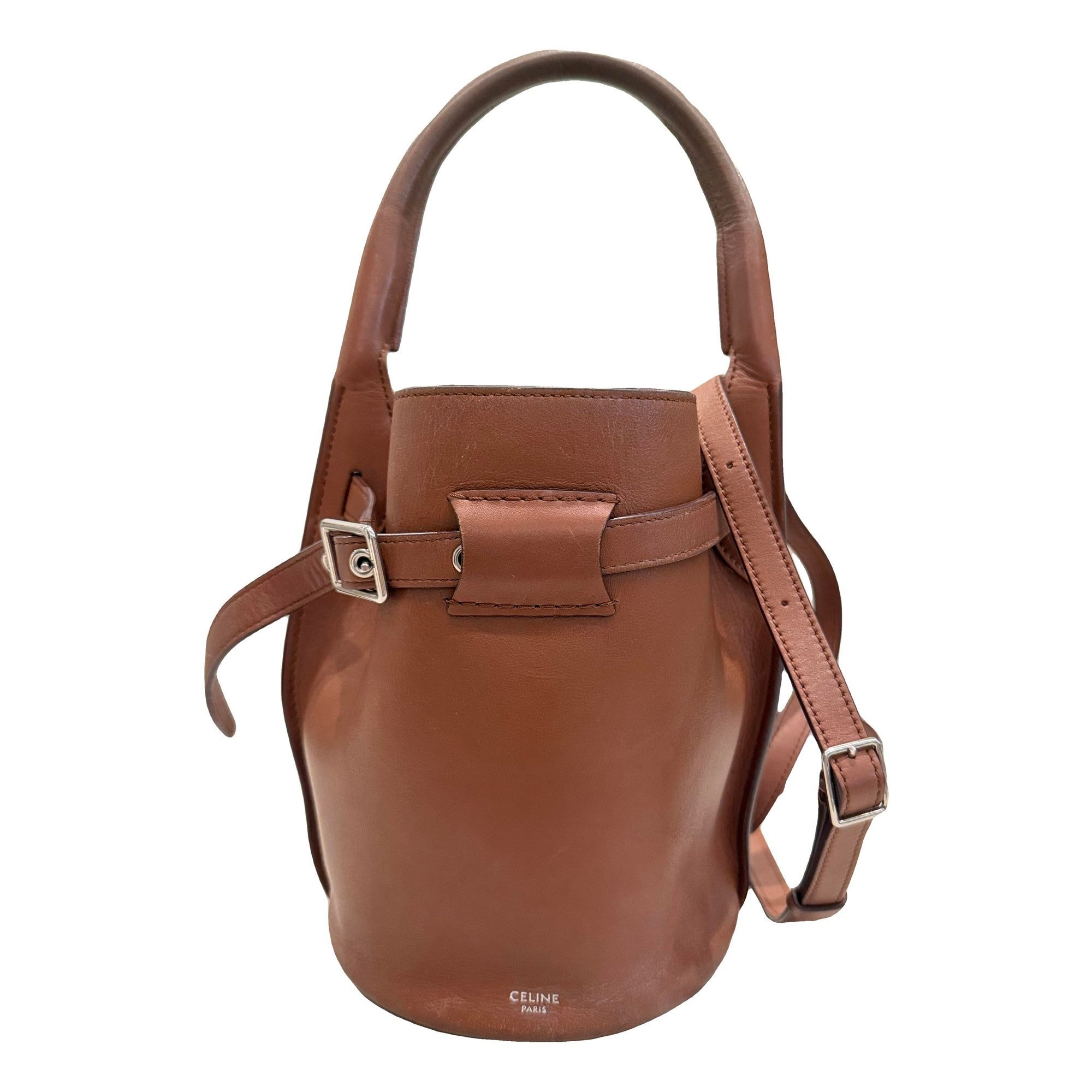 Big Bag leather handbag