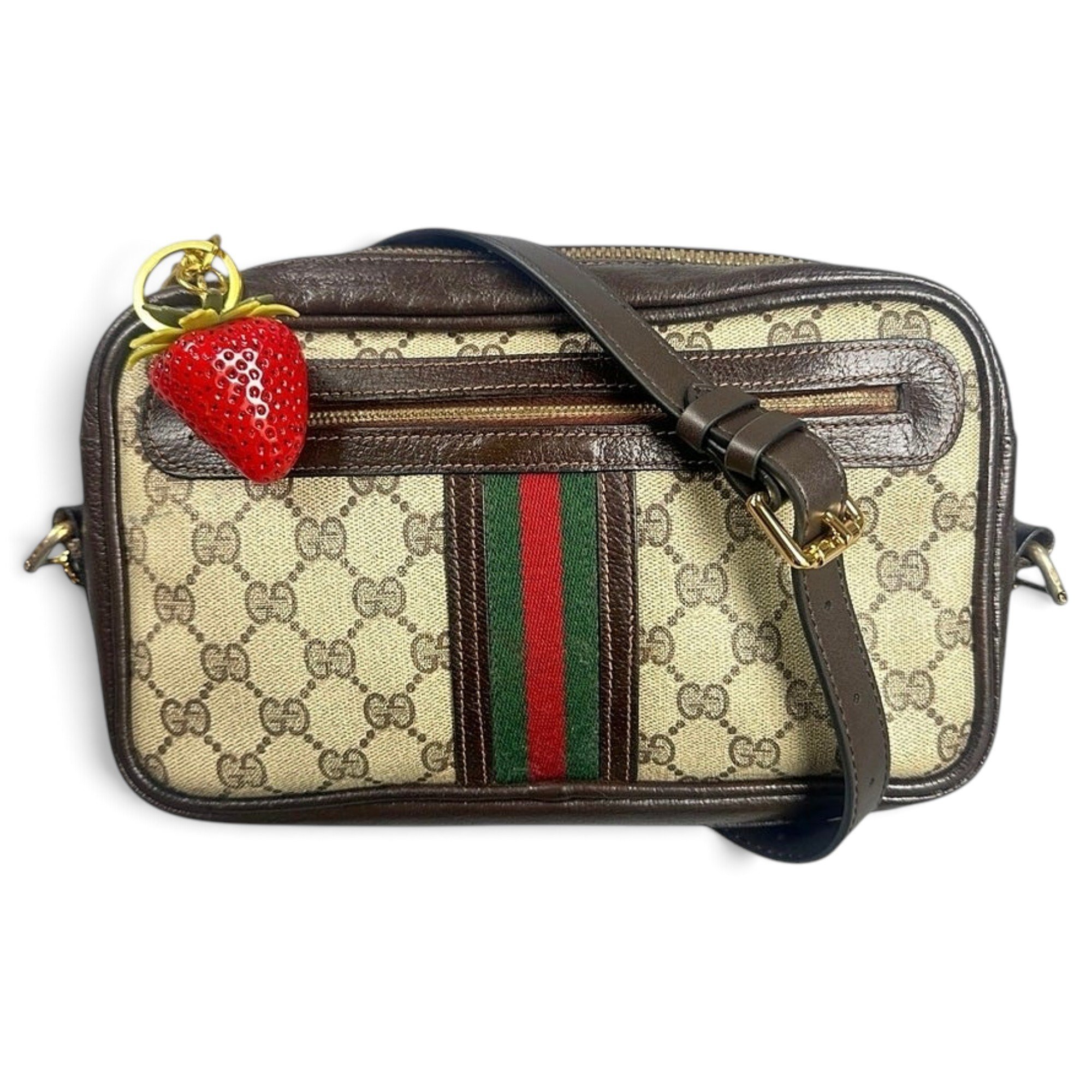 Leather crossbody bag