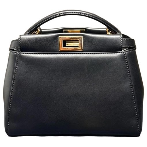 Peekaboo leather handbag
