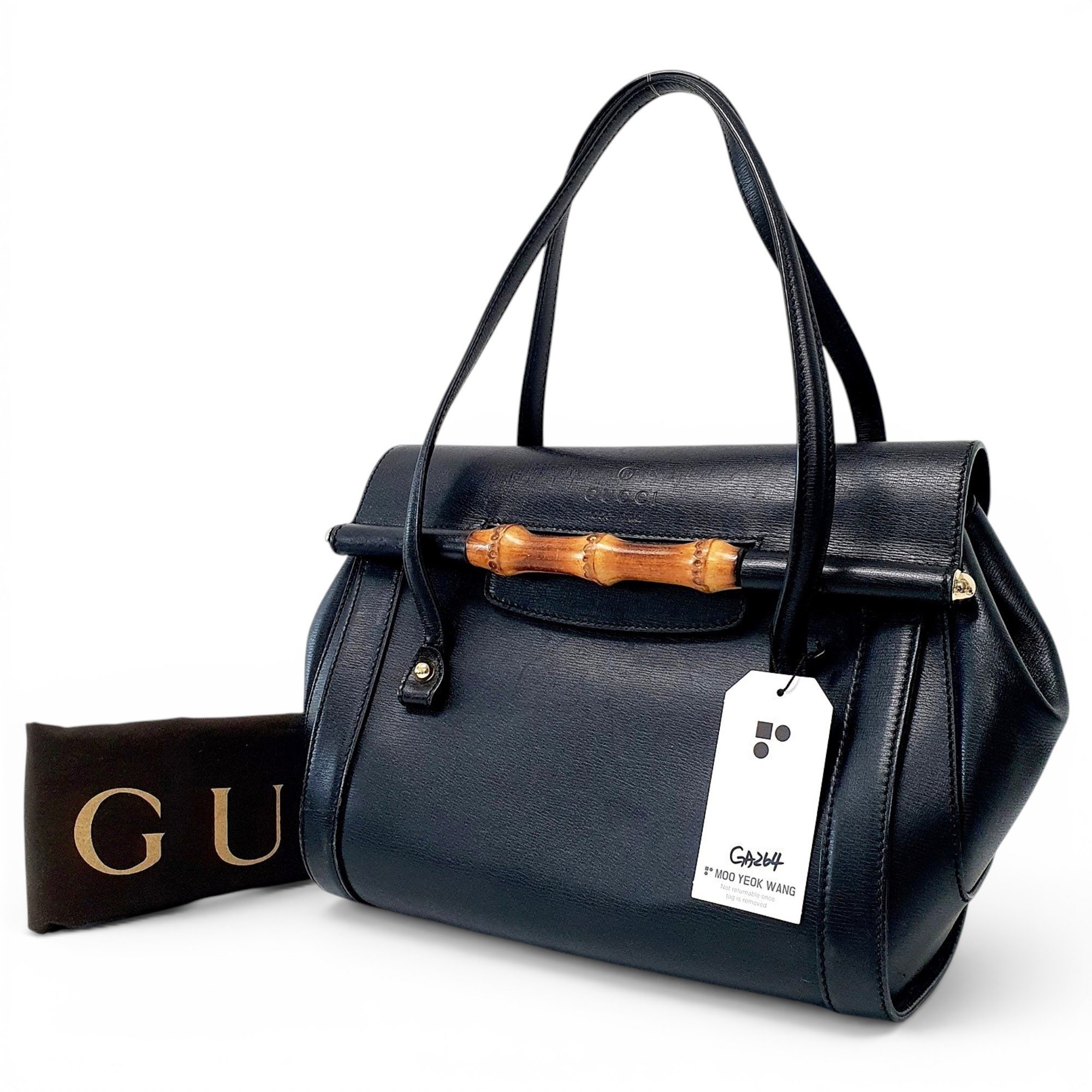 Leather handbag