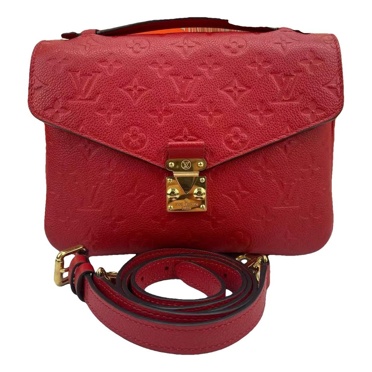 Metis leather handbag