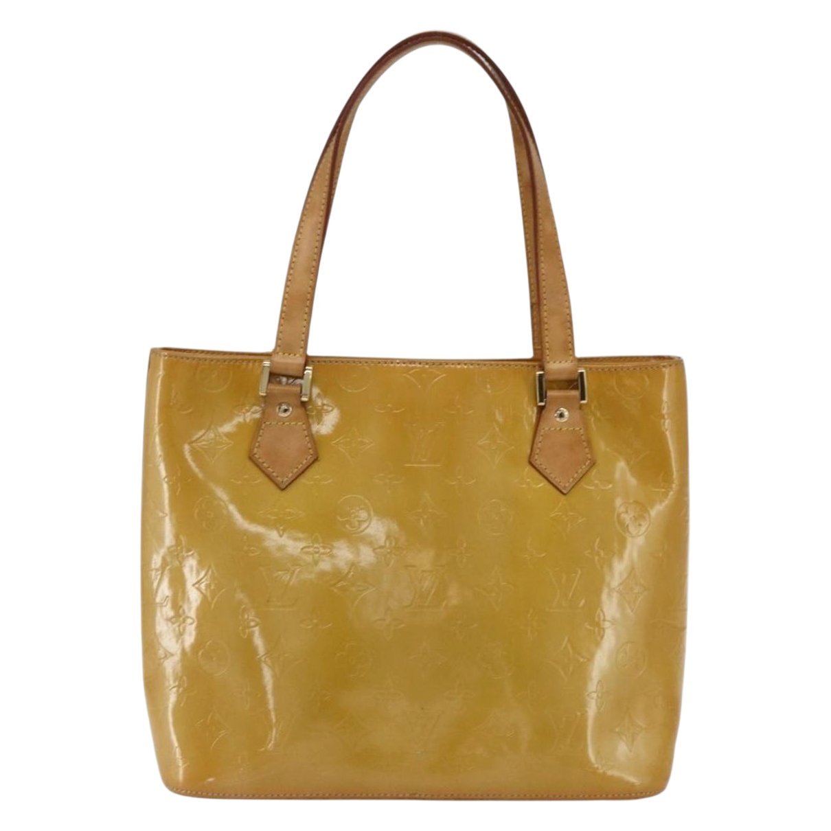 Houston patent leather handbag
