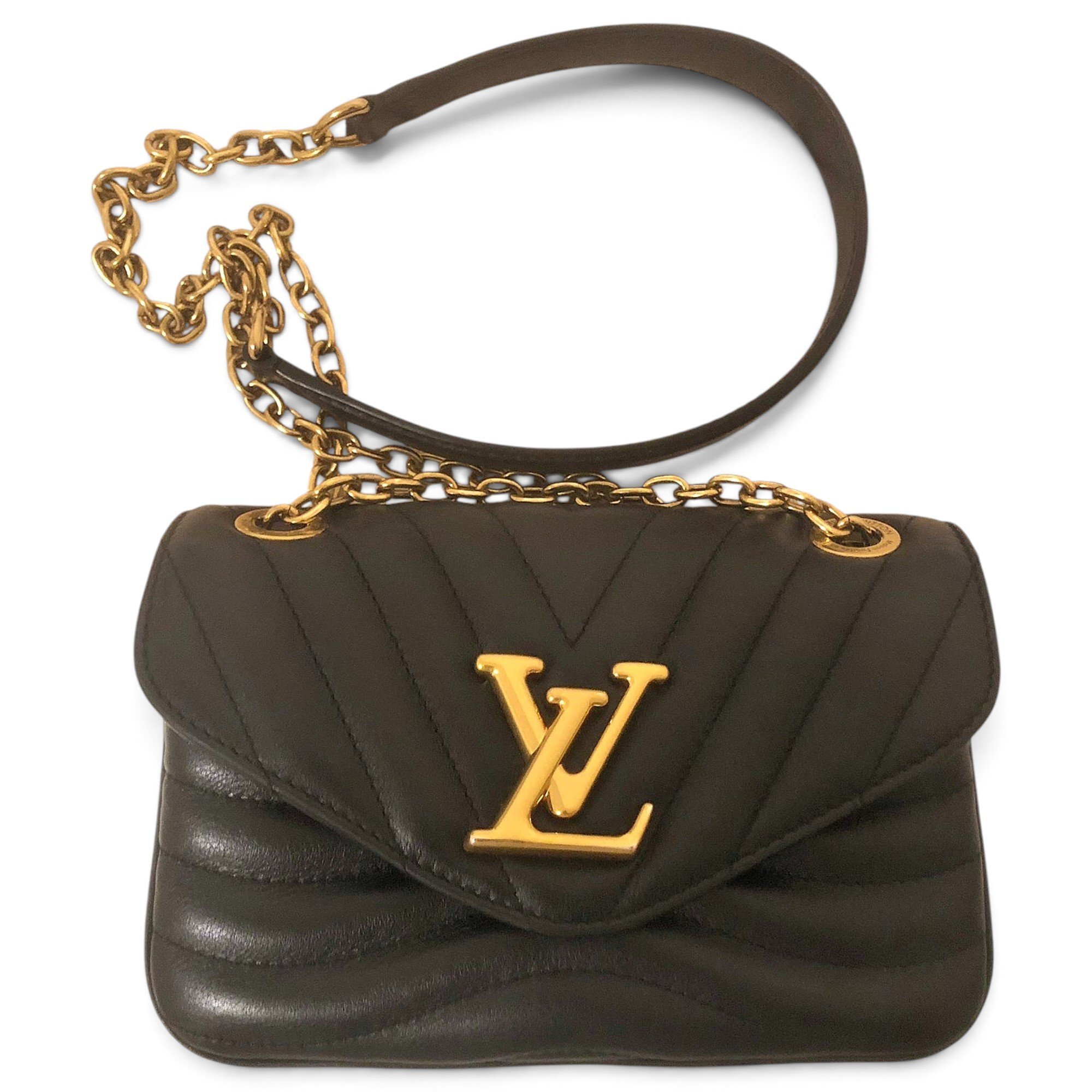 New Wave leather handbag