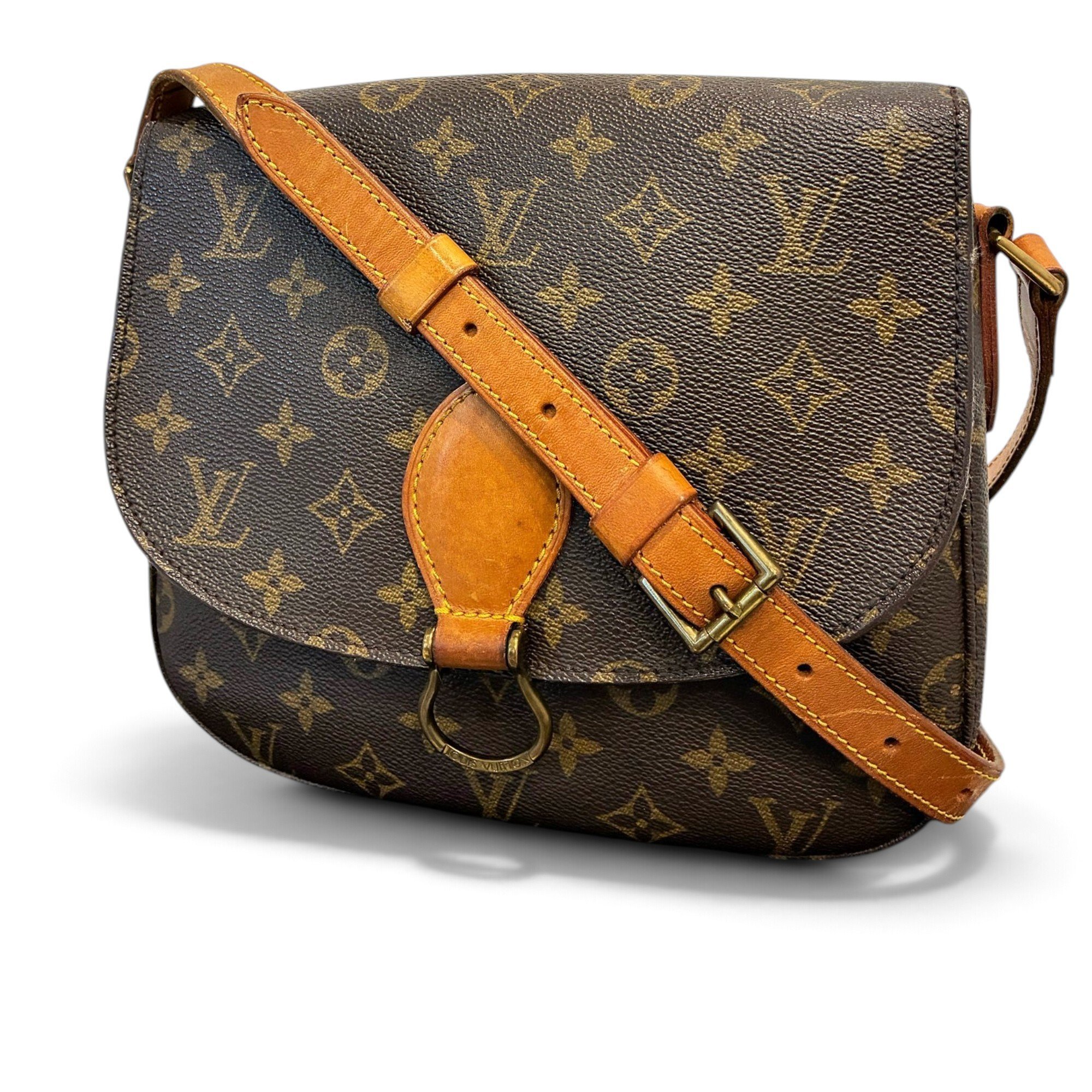 Saint Cloud vintage leather crossbody bag
