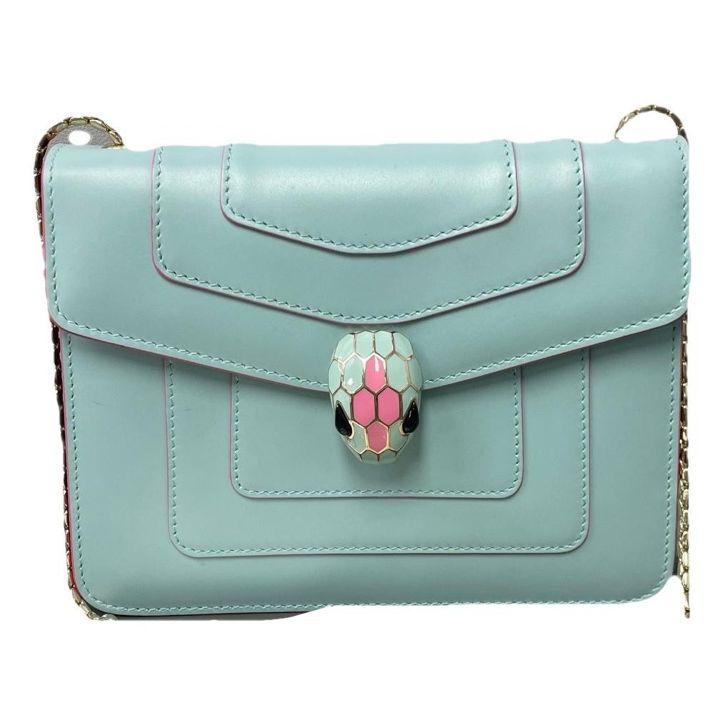 Serpenti leather handbag