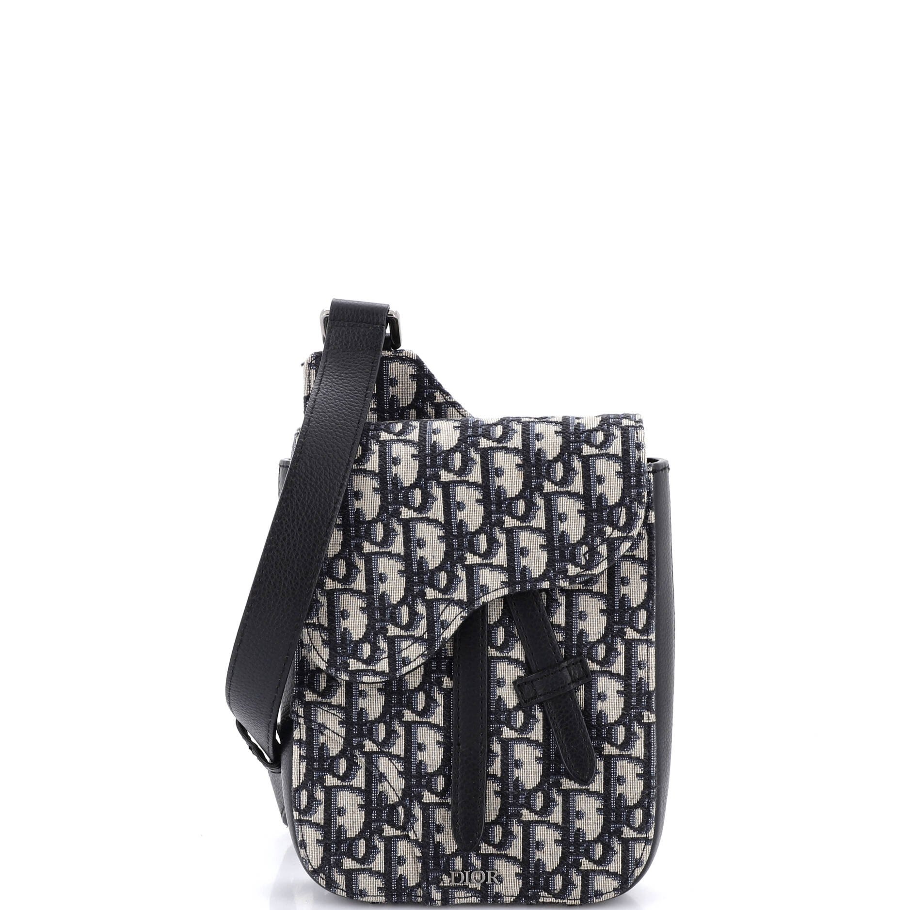 Dior Saddle Rectangular Crossbody Pouch Oblique Canvas