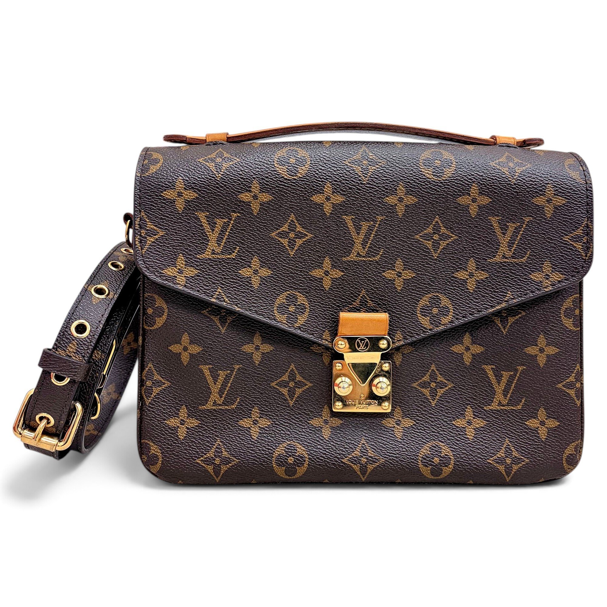 Metis leather handbag