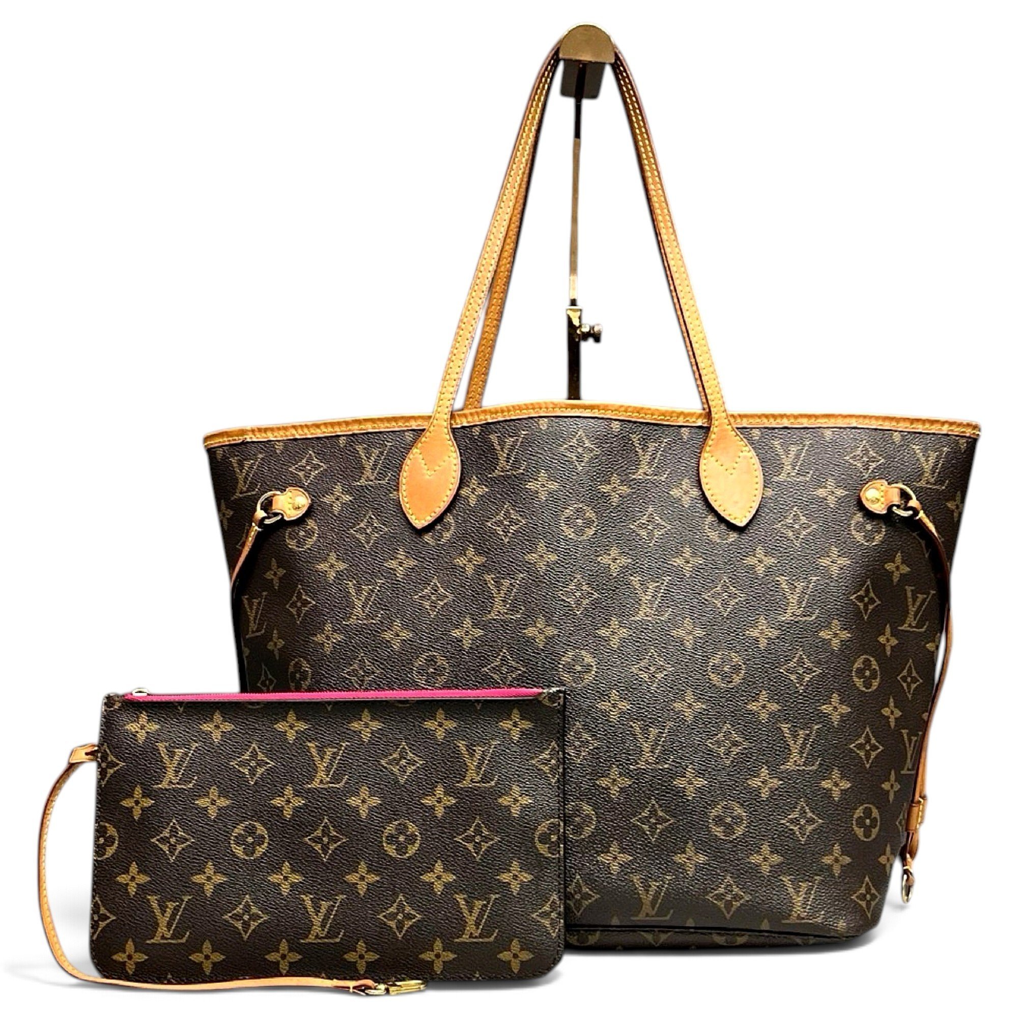 Neverfull leather tote
