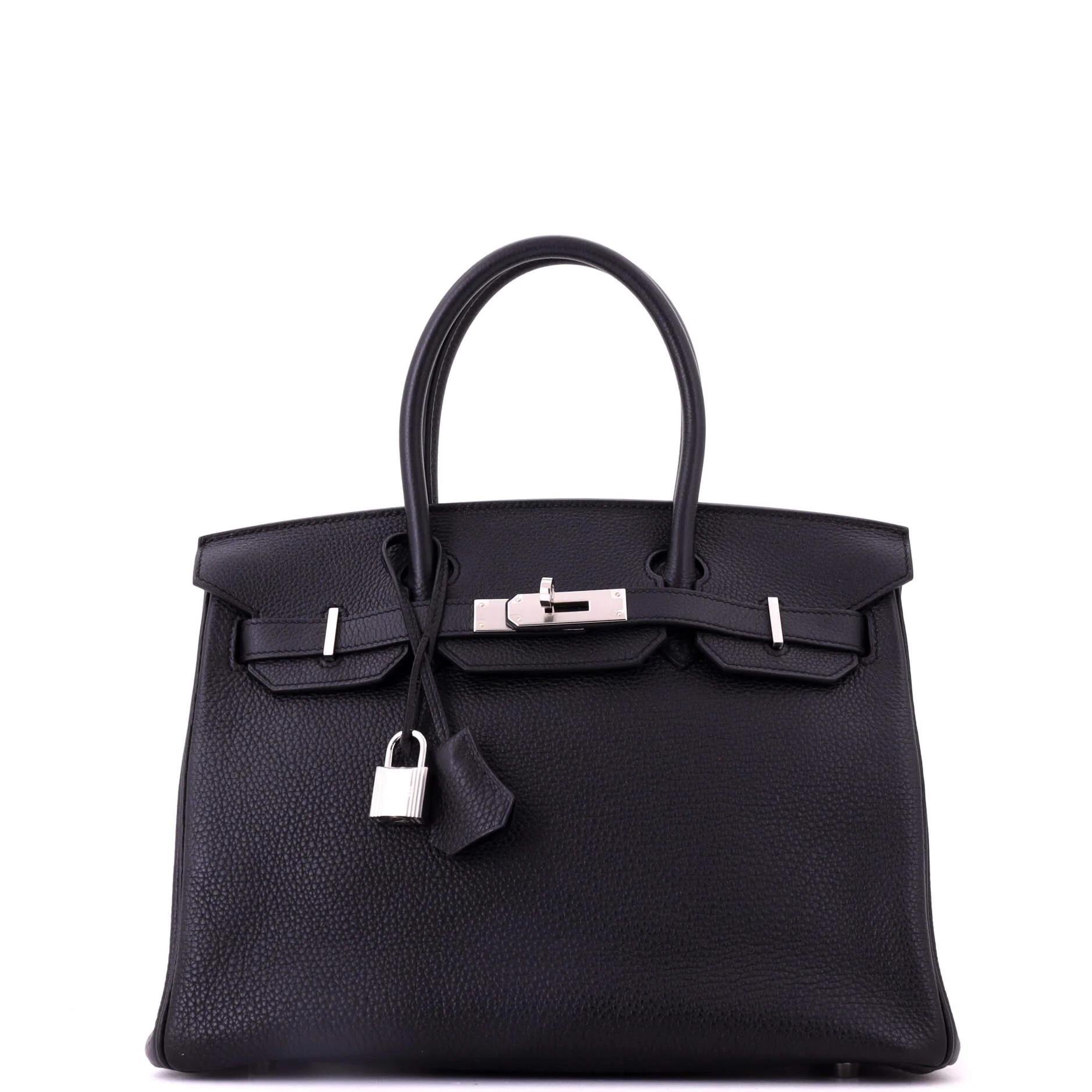 Birkin 30 leather tote